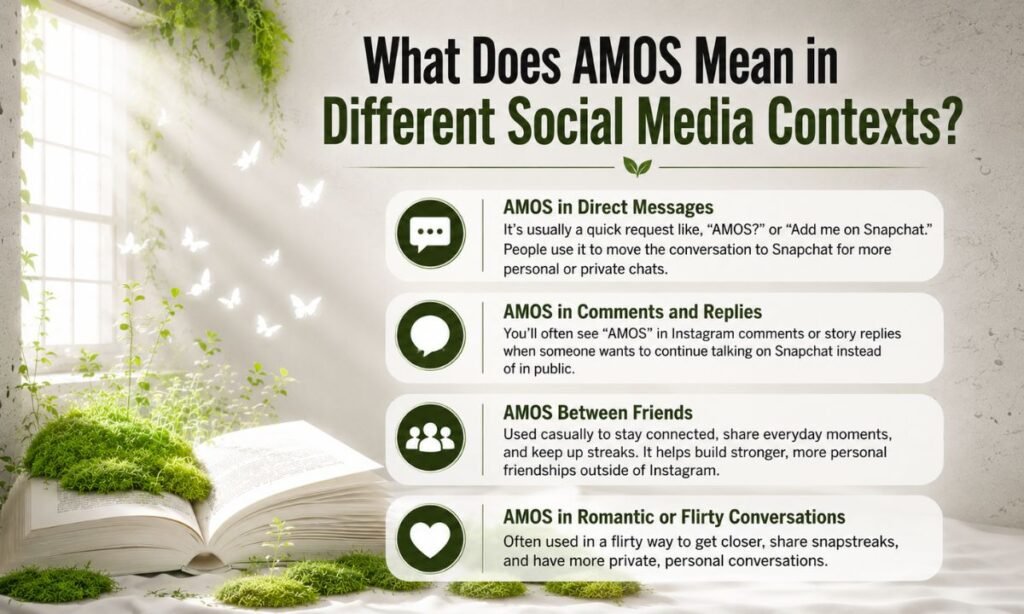What Does AMOS Mean in Different Social Media Contexts