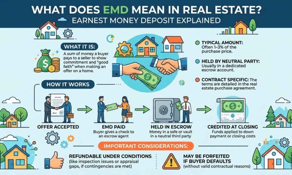 What Does EMD Mean in Real Estate