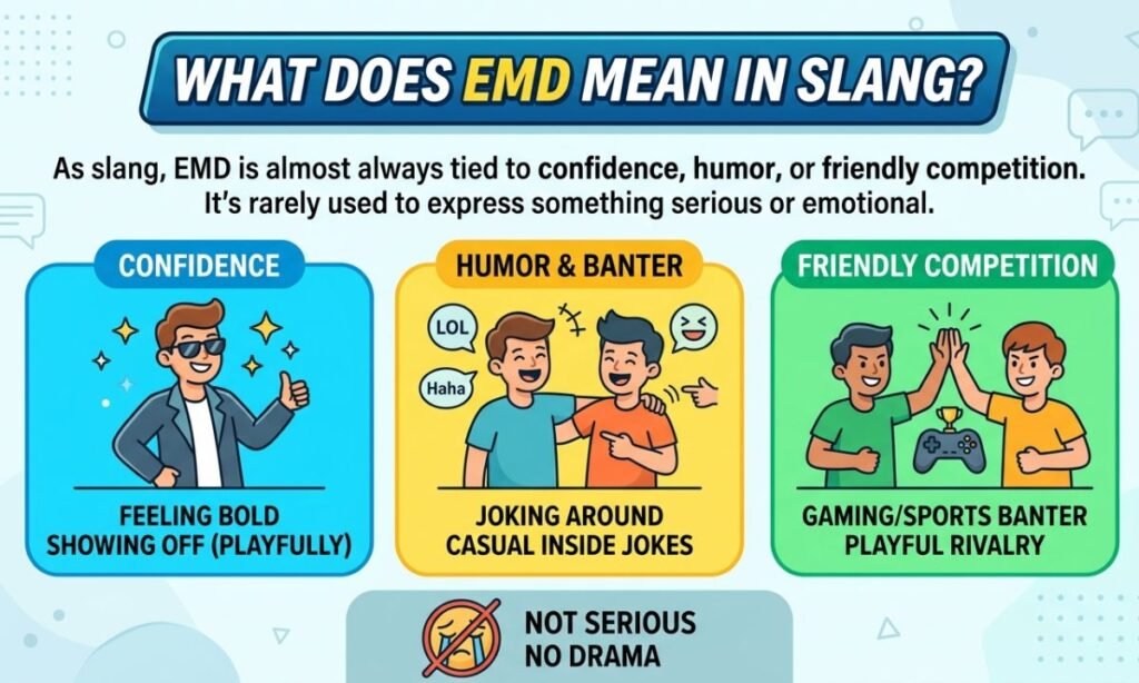What Does EMD Mean in Text