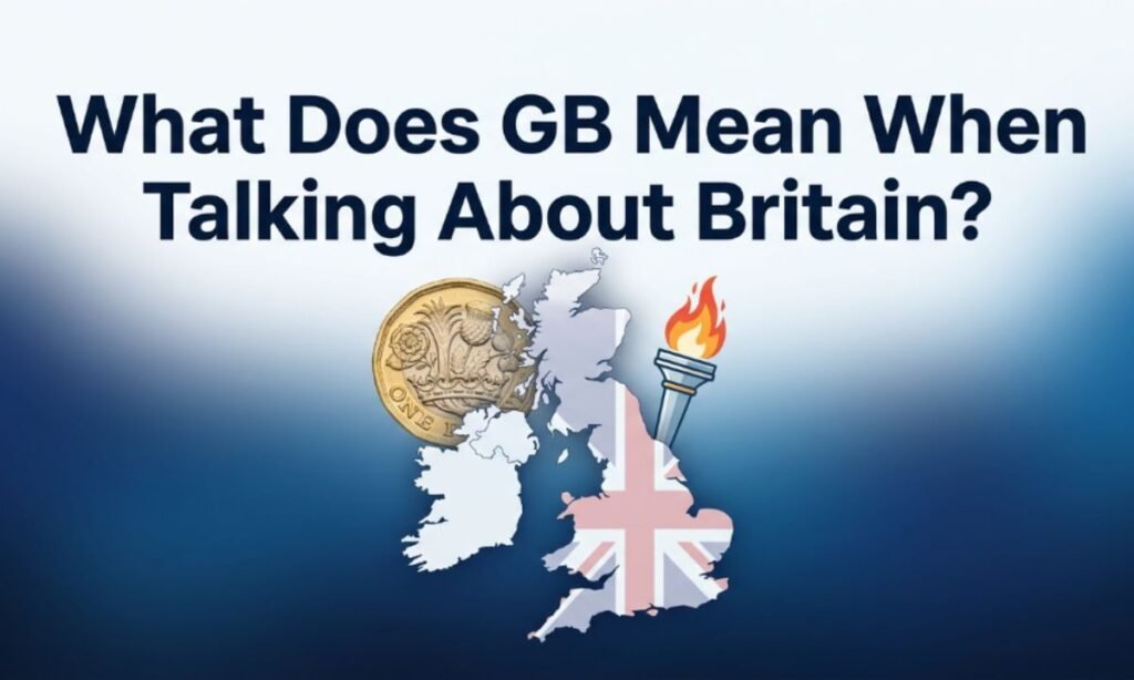 What Does GB Mean When Talking About Britain