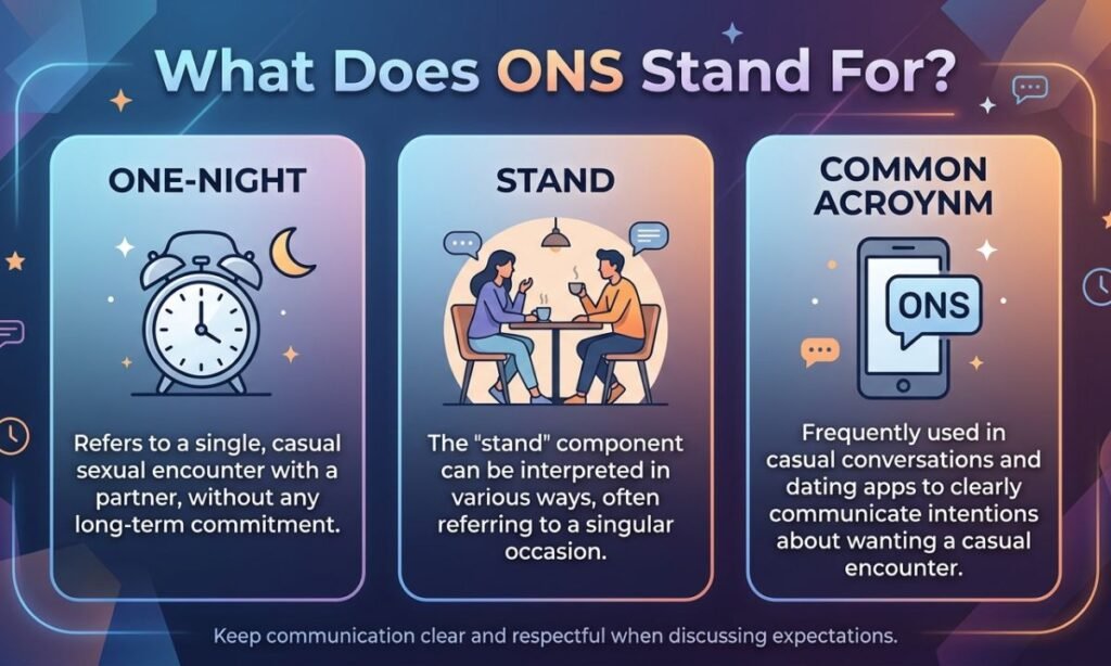 What Does ONS Stand For