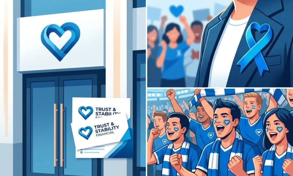 What Does the Blue Heart Mean Outside Texting