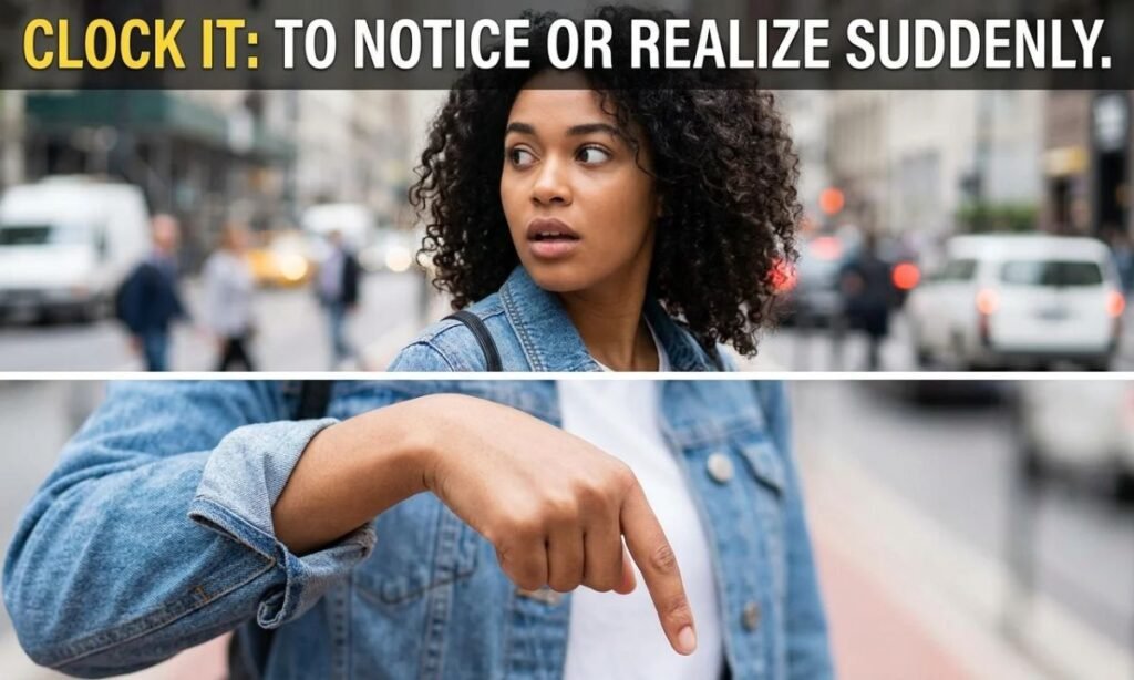 What Does the Clock It Hand Gesture Mean_