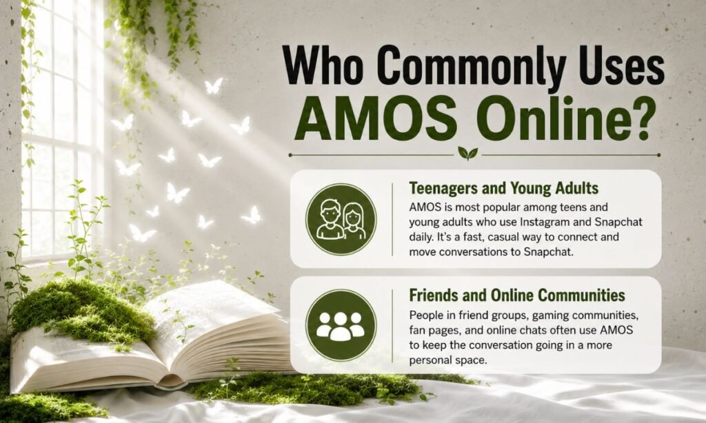 Who Commonly Uses AMOS Online
