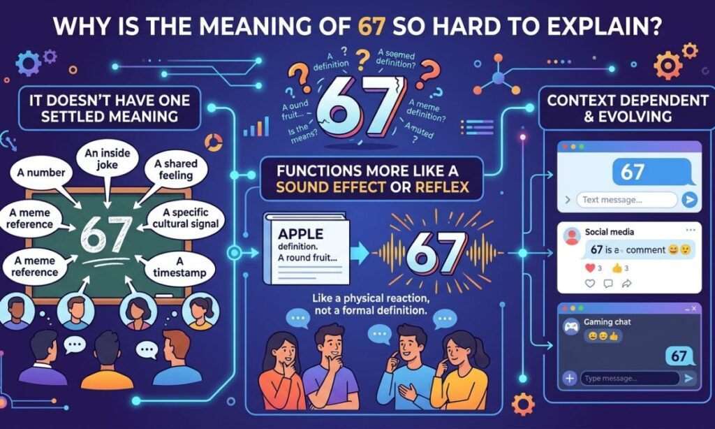 Why Is the Meaning of 67 So Hard to Explain