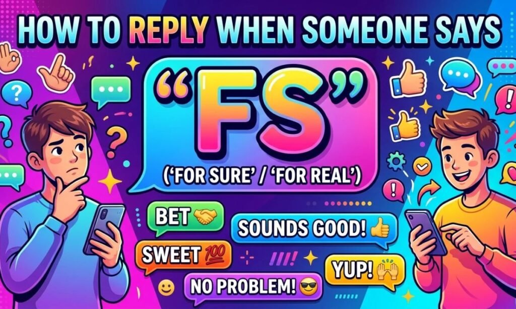 How to Reply When Someone Says FS