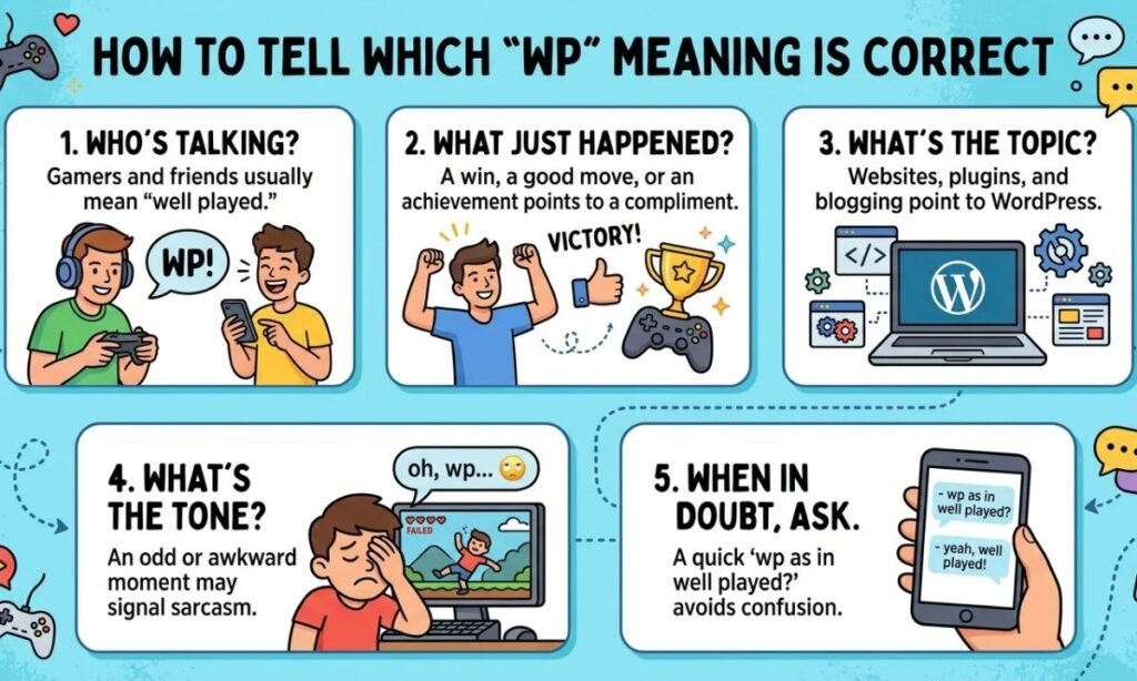 How to Tell Which WP Meaning Is Correct