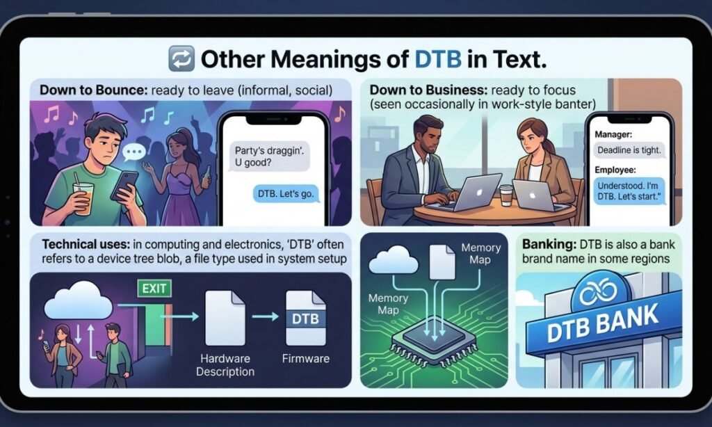 Other Meanings of DTB in Text
