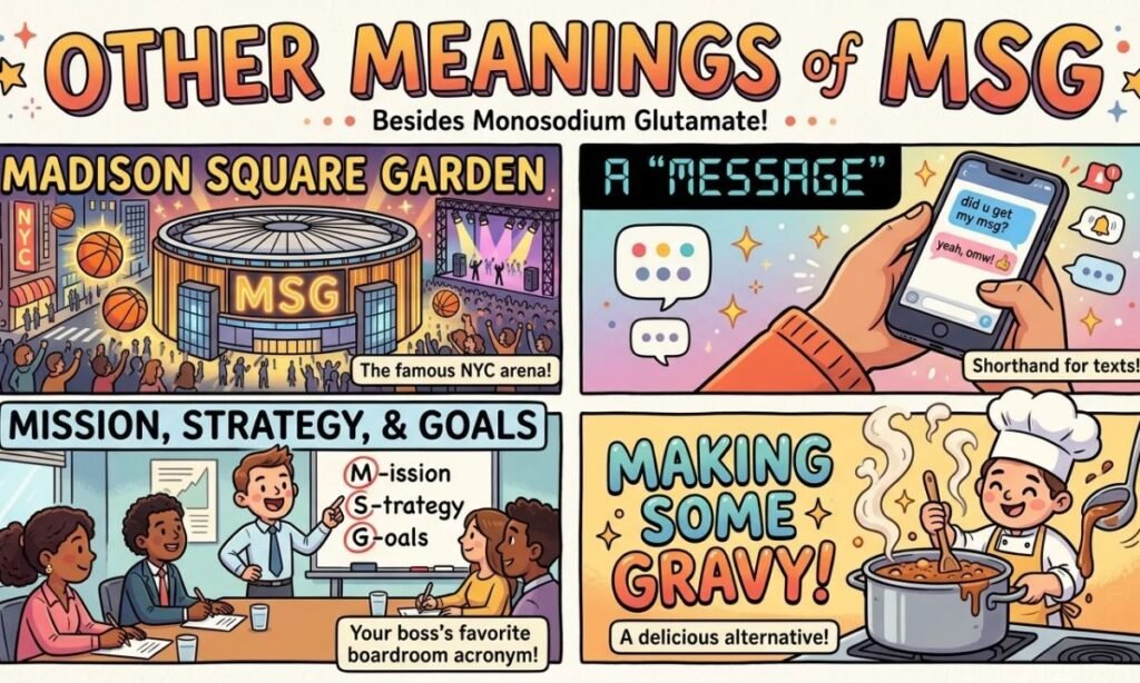 Other Meanings of MSG