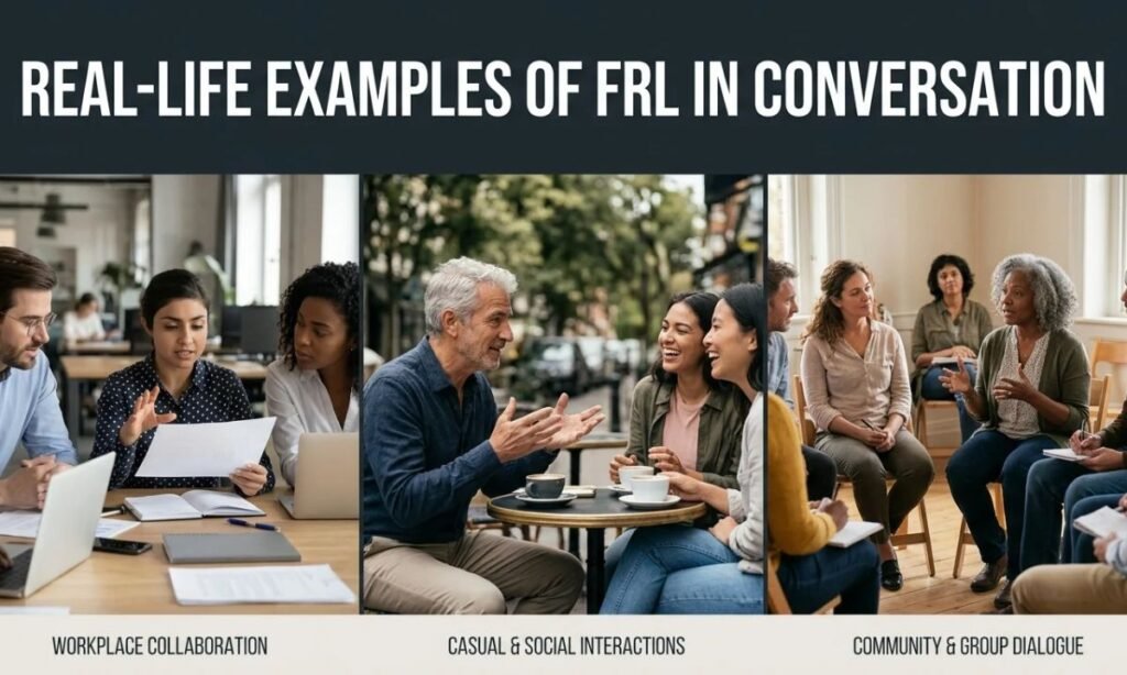 Real-Life Examples of FRL in Conversation