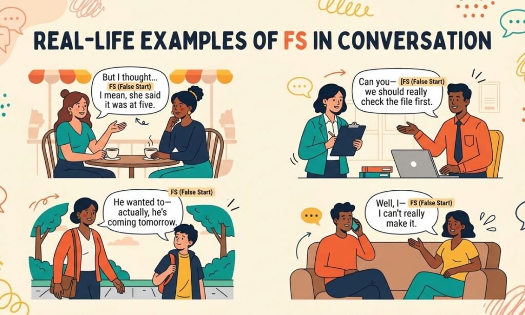 Real-Life Examples of FS in Conversation