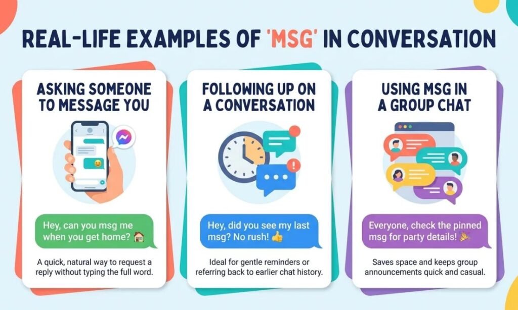 Real-Life Examples of MSG in Conversation