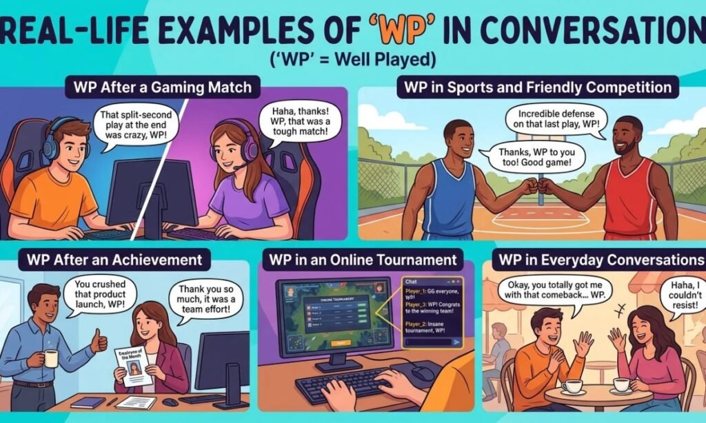 Real-Life Examples of WP in Conversation
