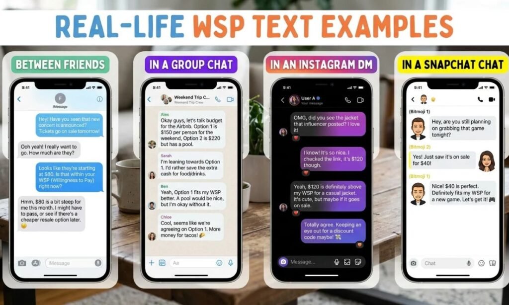 Real-Life WSP Text Examples