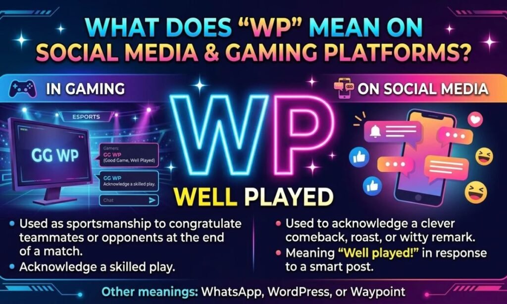 WP Meaning on Social Media and Gaming Platforms