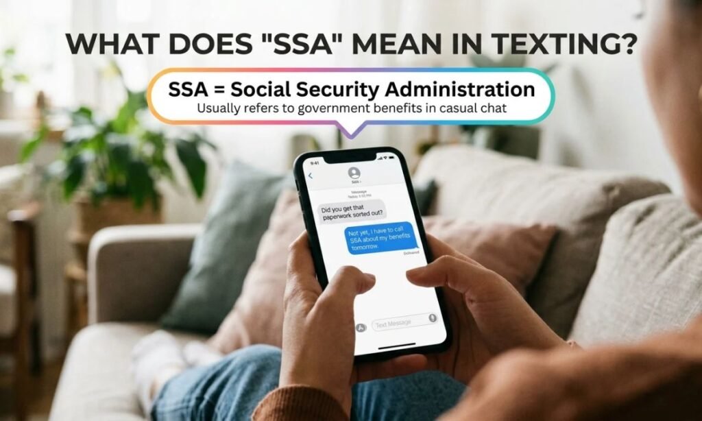What Does SSA Mean in Texting and Chat_