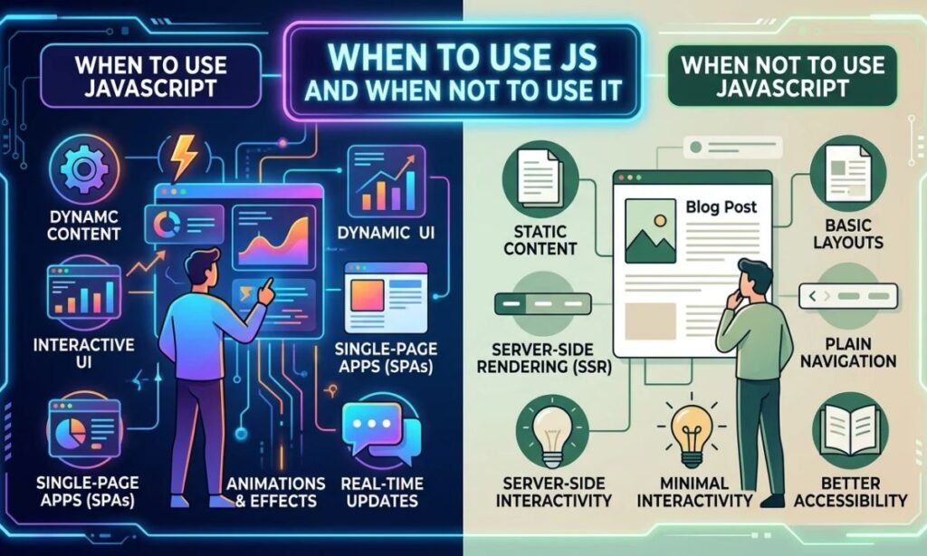 When to Use JS and When Not to Use It