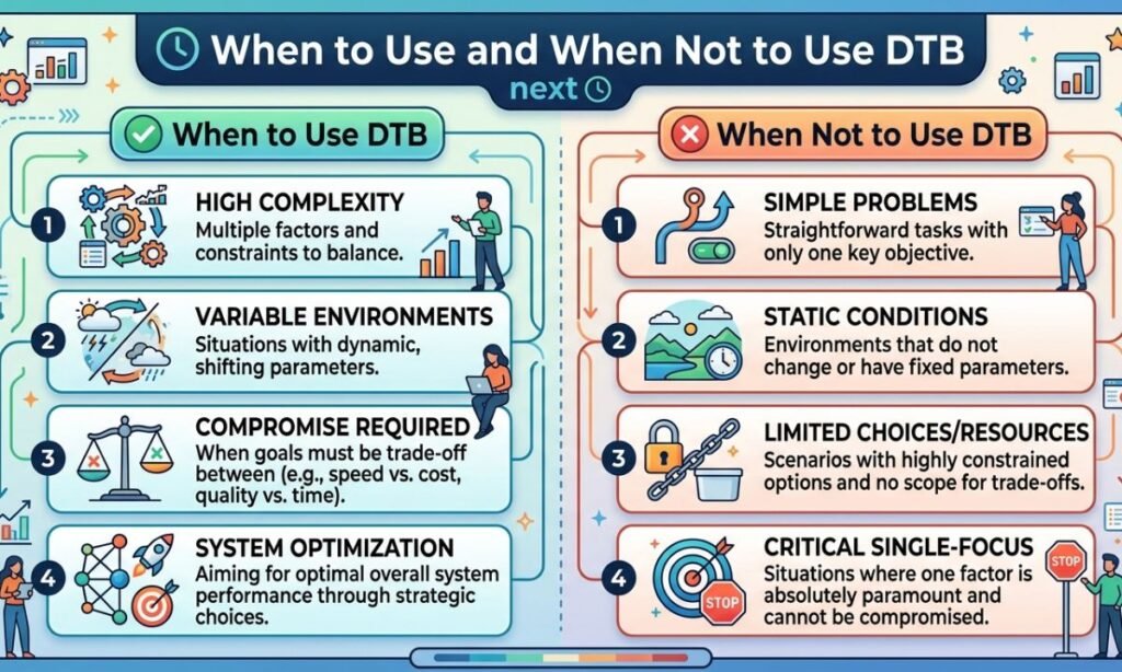 When to Use and When Not to Use DTB